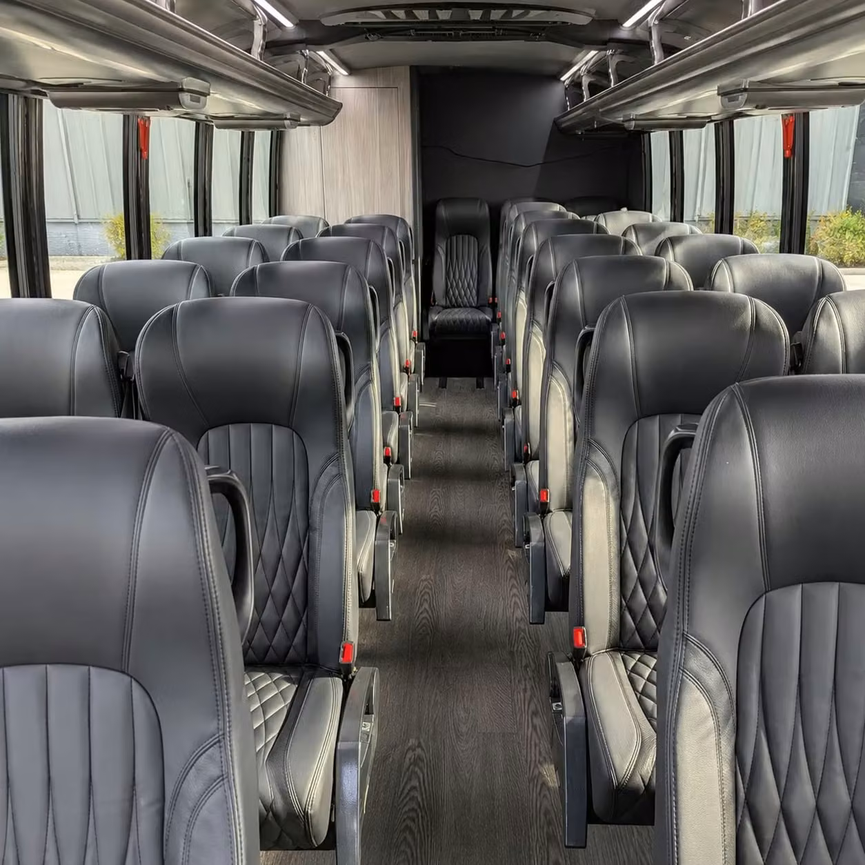 25 passenger minibus inside