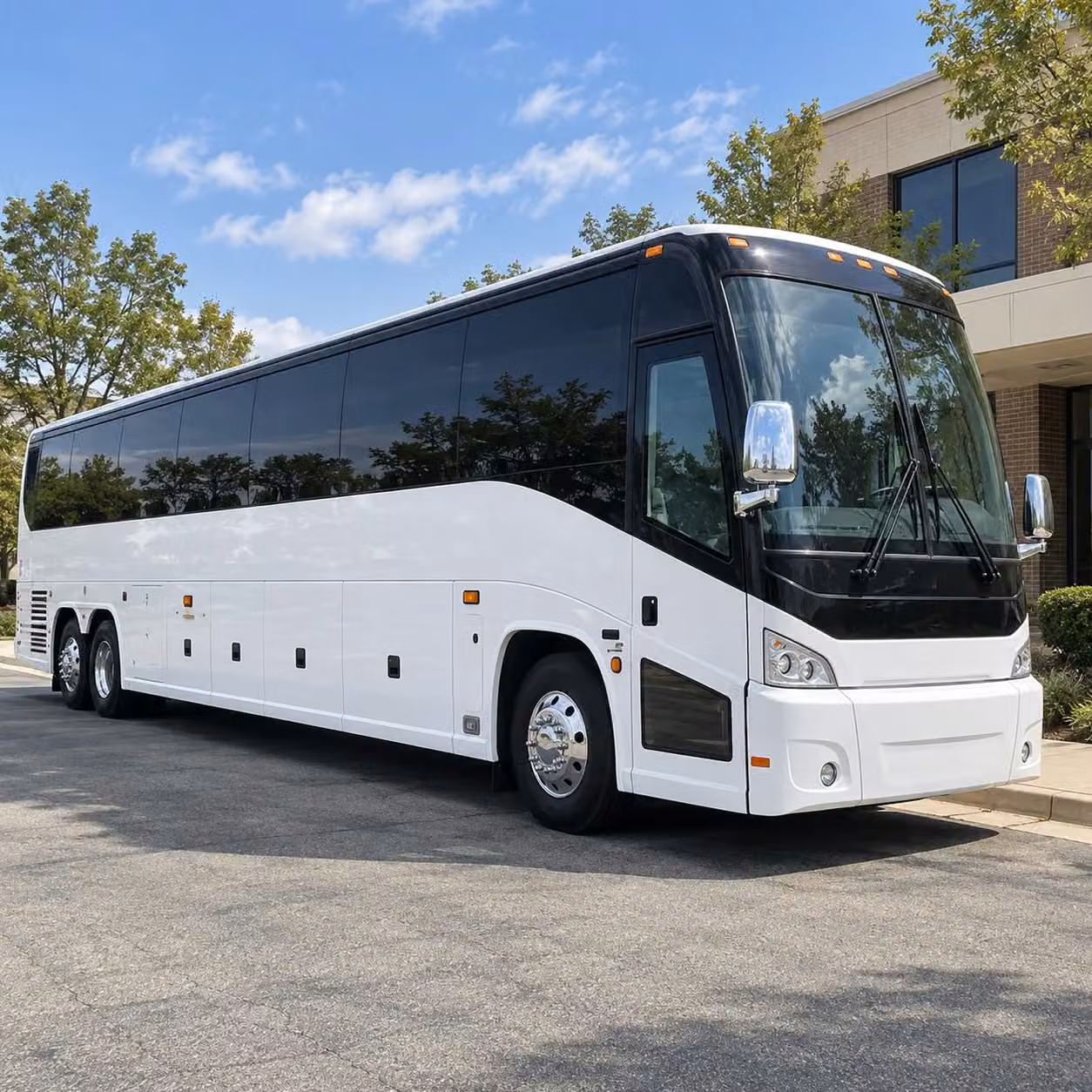 north brunswick 56 passenger charter bus rental