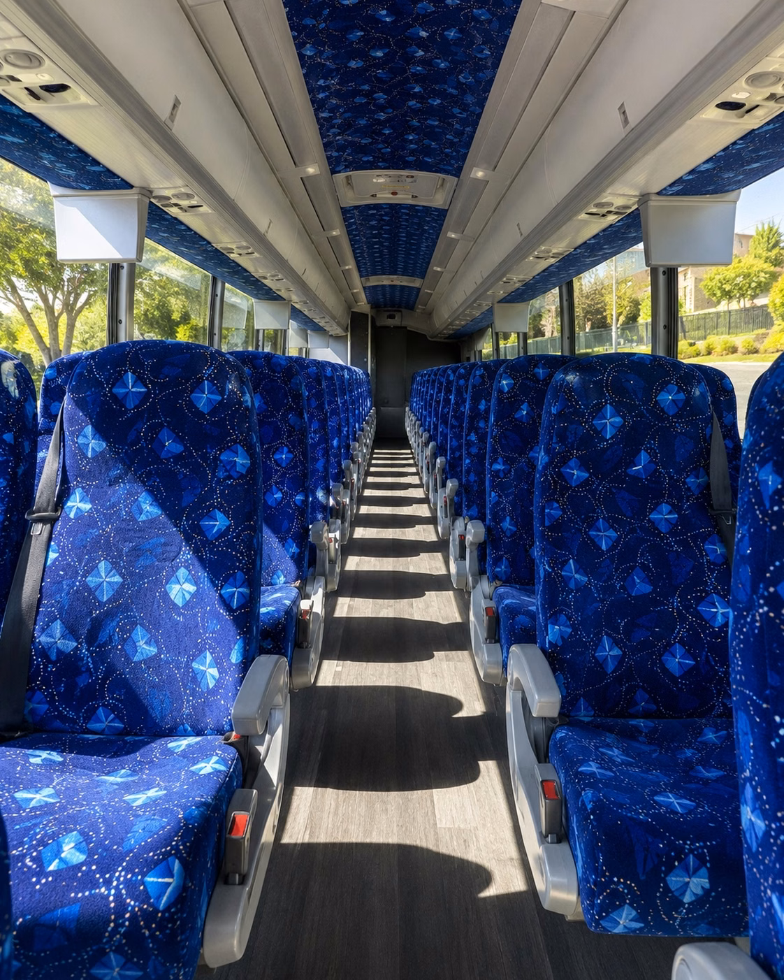 north brunswick charter bus interior