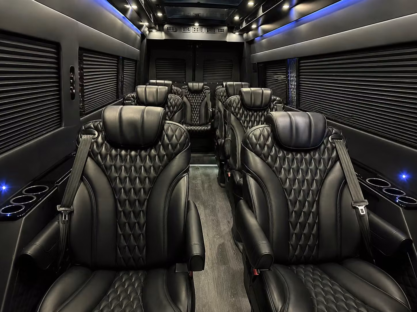 sprinter van with driver interior