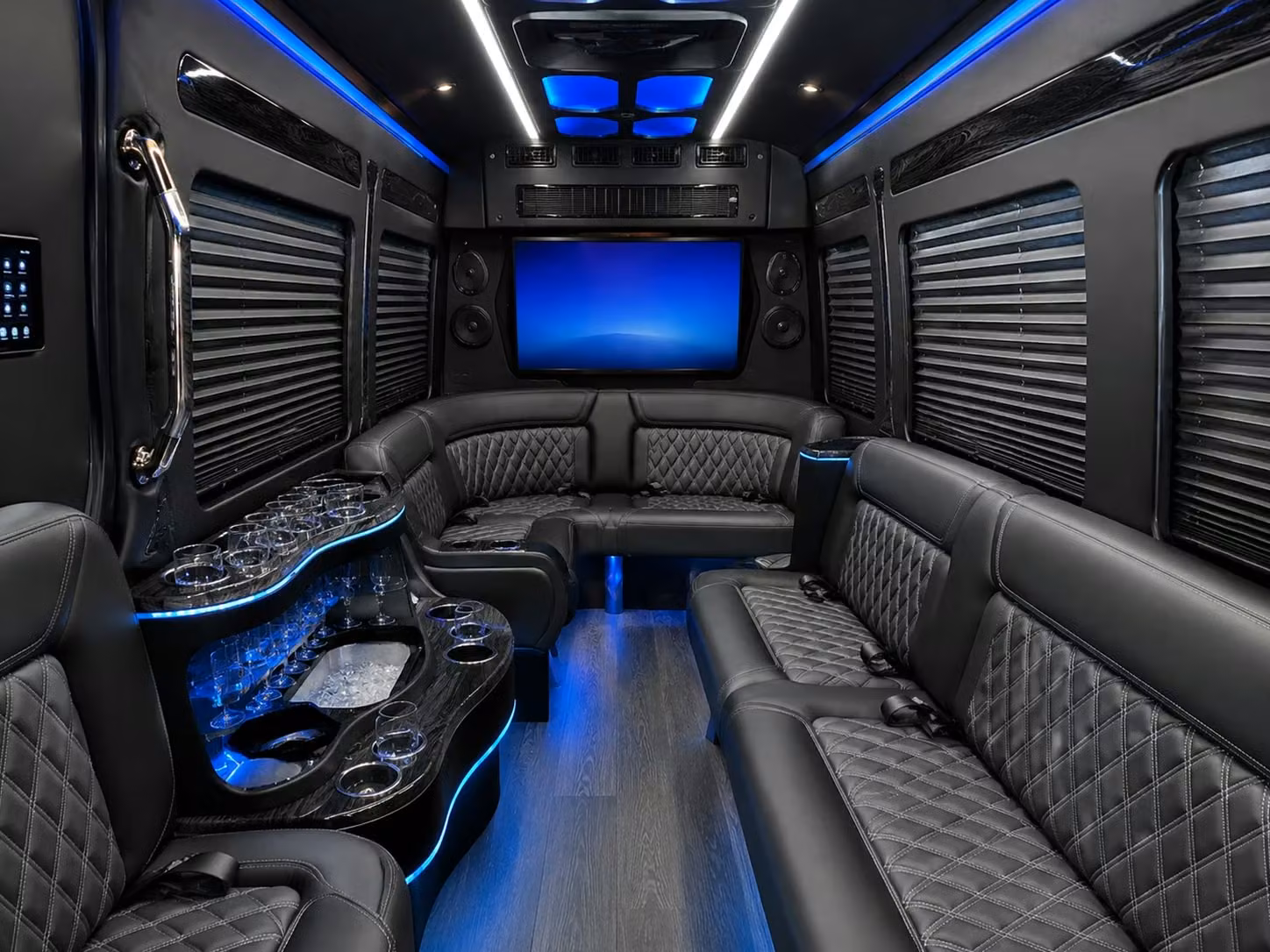 what prom venues near north brunswick can a bus drop my group off at